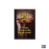 Lee Scott & Morriarchi 'Friend, Come to Me and be saved' (Limited Edition Effect 12" Vinyl)-Blah Records-Vinyl-Blah Records