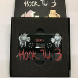 Hock Tu Down (Lee Scott x Reklews) 'Hock Tu 3' (Special Holographic Silver Platinum Matchbox Cassette Experience Deluxe - Limited Edition of 50)-Blah Records-Cassette-Blah Records