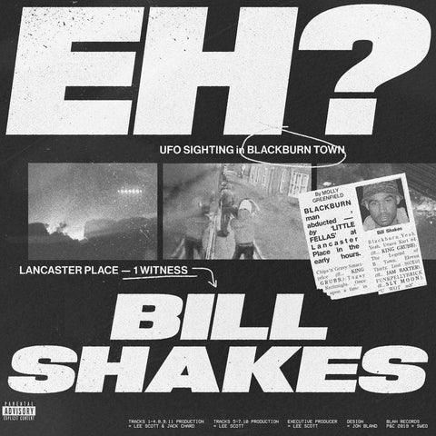 Bill Shakes - Eh? Vinyl Pre-Order-Blah Records