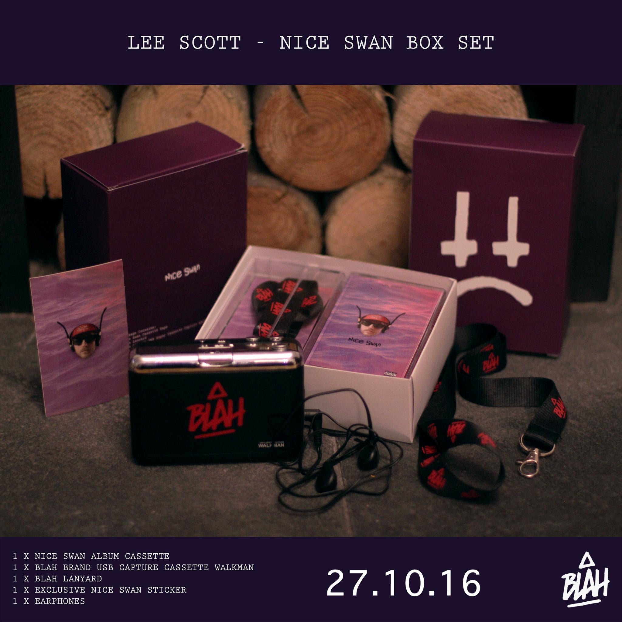 Lee Scott 'Nice Swan' Box Set available to pre-order! – Blah Records