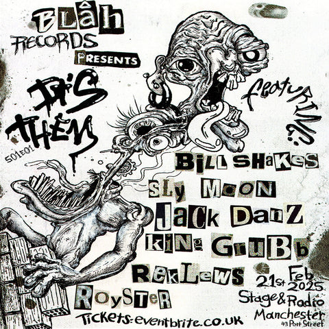 Blah Records Presents: It's Them! Featuring Bill Shakes, Sly Moon, Jack Danz + more-Blah Records