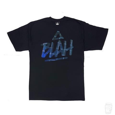 Blah 'Aesthetic' T-shirt (Black)-Blah-T-Shirt-Blah Records