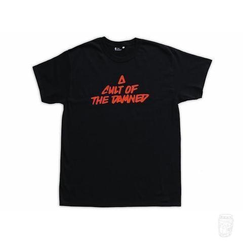 'Cult of The Damned' T-Shirt (Black)-Blah-T-Shirt-3XL-Black/Red-TEE00028-Blah Records