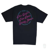 'Happy Hour' T-Shirt (Black)-Blah-T-Shirt-Blah Records