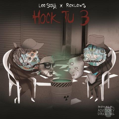 Hock Tu Down (Lee Scott x Reklews) 'Hock Tu 3' (Special Holographic Silver Platinum Matchbox Cassette Experience Deluxe - Limited Edition of 50)-Blah Records-Cassette-CAS00061-Blah Records