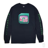 Milkavelli x Nobodies Home 'Channel Surfing' Long Sleeve T-Shirt (Various Designs)-Blah-T-Shirt-S-Hippy Snake-TEE000139-Blah Records