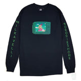 Milkavelli x Nobodies Home 'Channel Surfing' Long Sleeve T-Shirt (Various Designs)-Blah-T-Shirt-S-Jimi Hendrix Burning In The Sky-TEE000136-Blah Records